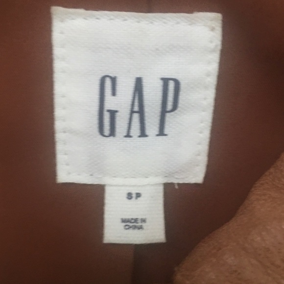 Gap Limited edition Brown Studded Leather Jacket - Picture 6 of 7